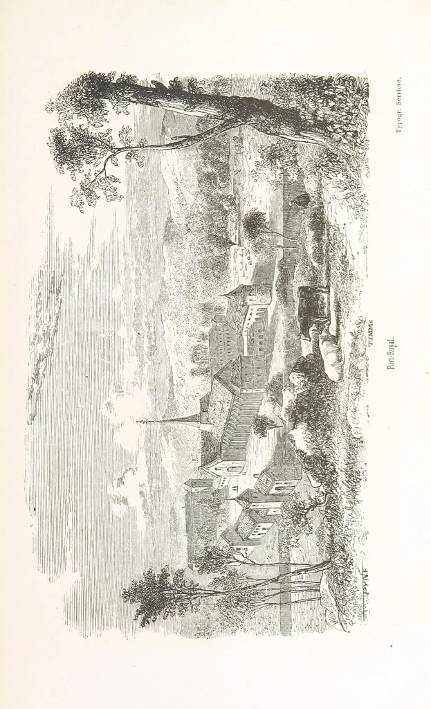 An illustration from Les Environs de Paris, histoire, monuments, paysages ... Par l'élite de la littérature contemporaine (L. Gozlan, J. Janin, Viollet-Leduc, etc.) ... 200 dessins. [Edited by J. E. C. N, 1855, leaf 343