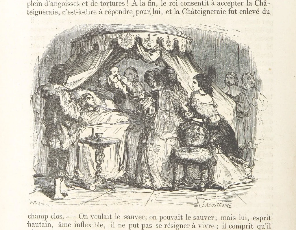 An illustration from Les Environs de Paris, histoire, monuments, paysages ... Par l'élite de la littérature contemporaine (L. Gozlan, J. Janin, Viollet-Leduc, etc.) ... 200 dessins. [Edited by J. E. C. N, 1855, leaf 50