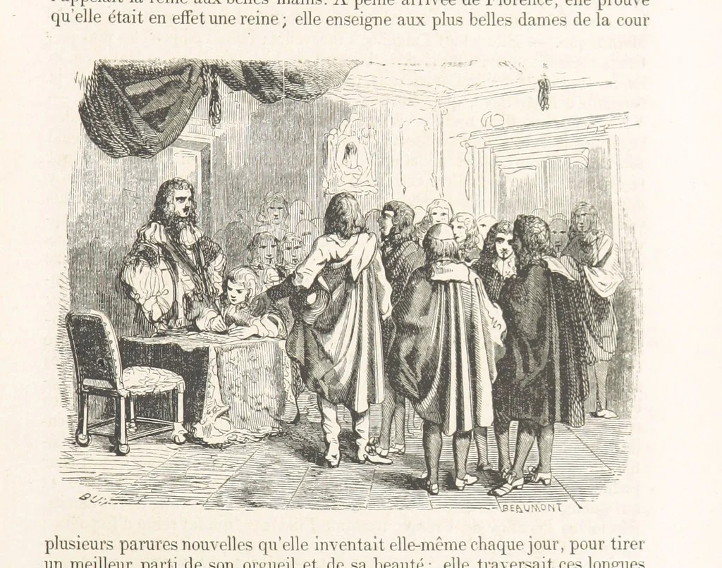 An illustration from Les Environs de Paris, histoire, monuments, paysages ... Par l'élite de la littérature contemporaine (L. Gozlan, J. Janin, Viollet-Leduc, etc.) ... 200 dessins. [Edited by J. E. C. N, 1855, leaf 53