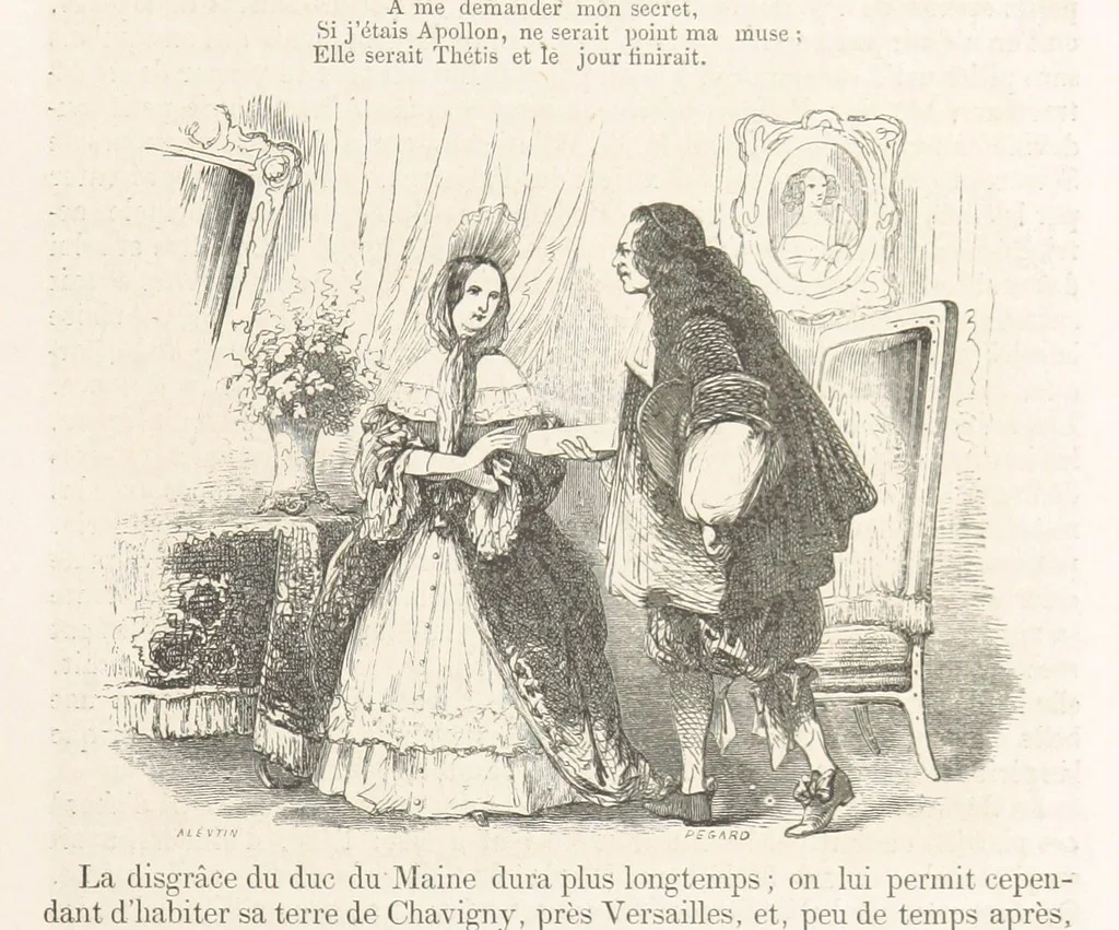 An illustration from Les Environs de Paris, histoire, monuments, paysages ... Par l'élite de la littérature contemporaine (L. Gozlan, J. Janin, Viollet-Leduc, etc.) ... 200 dessins. [Edited by J. E. C. N, 1855, leaf 79