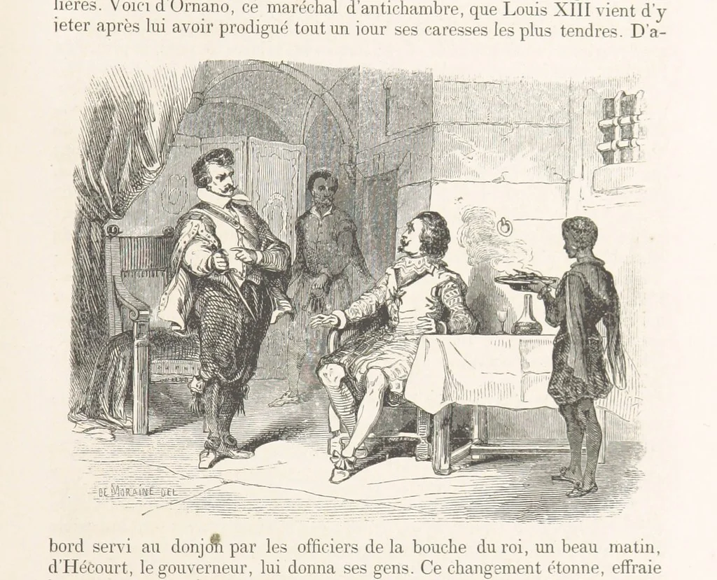 An illustration from Les Environs de Paris, histoire, monuments, paysages ... Par l'élite de la littérature contemporaine (L. Gozlan, J. Janin, Viollet-Leduc, etc.) ... 200 dessins. [Edited by J. E. C. N, 1855, leaf 99