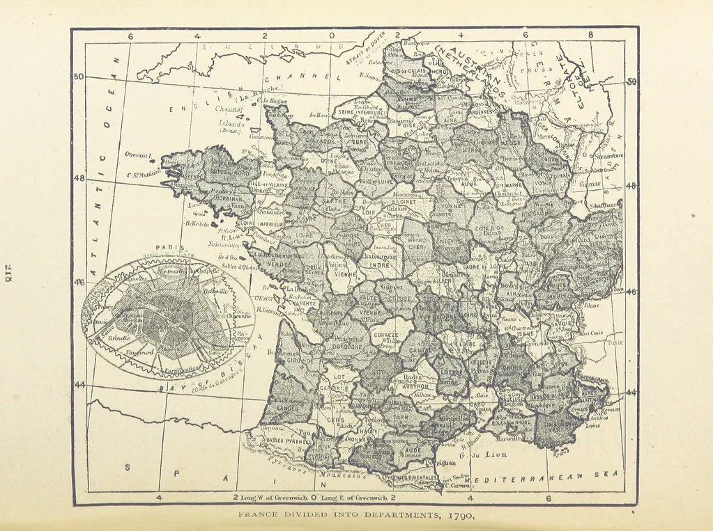 An illustration from The History of the French Revolution, 1789 to 1795; or a country without a God, 1890, leaf 262