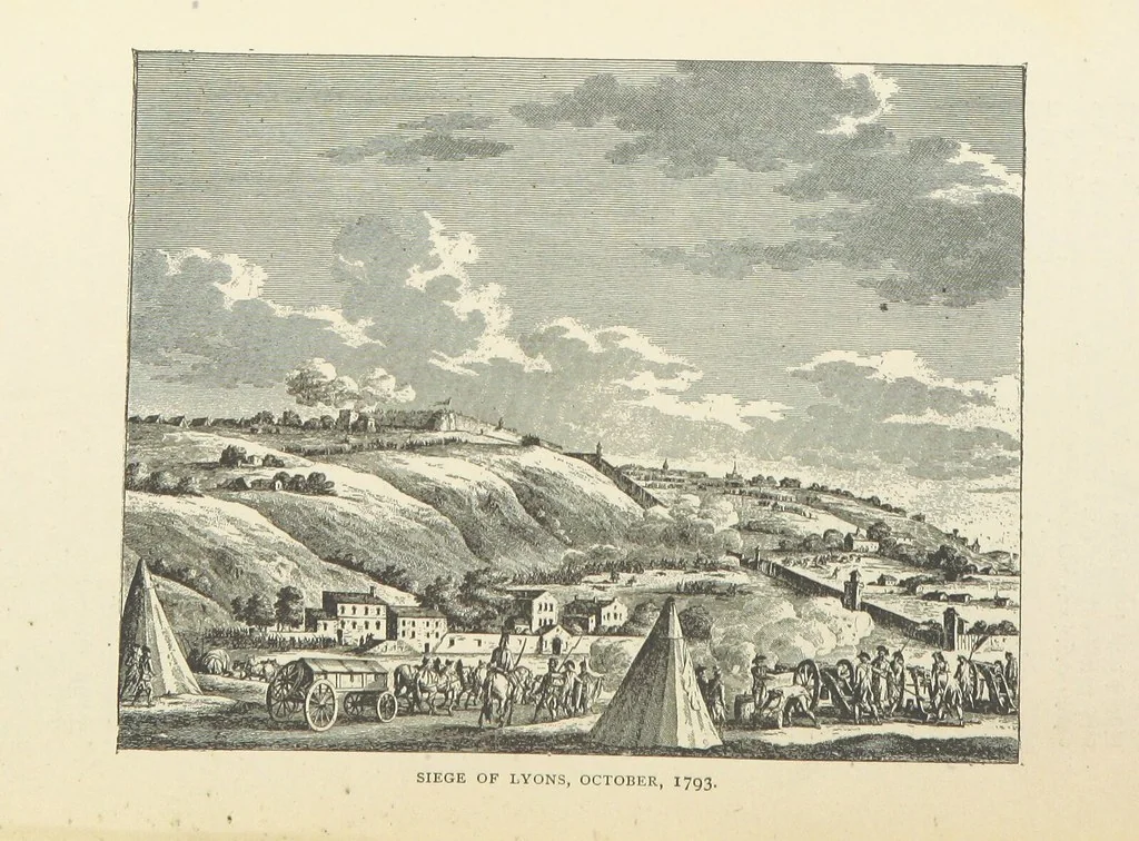 An illustration from The History of the French Revolution, 1789 to 1795; or a country without a God, 1890, leaf 549