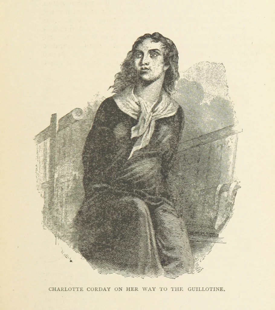 An illustration from The History of the French Revolution, 1789 to 1795; or a country without a God, 1890, leaf 573