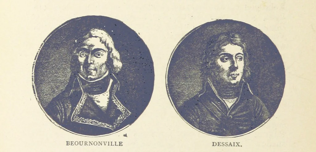 An illustration from The History of the French Revolution, 1789 to 1795; or a country without a God, 1890, leaf 686