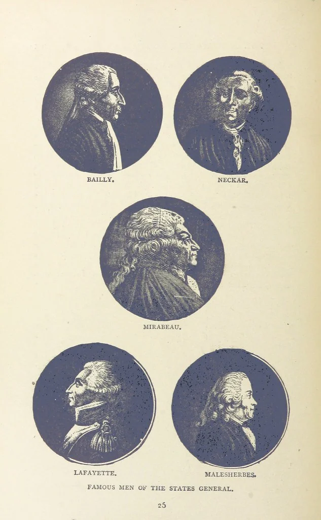 An illustration from The History of the French Revolution, 1789 to 1795; or a country without a God, 1890, leaf 70