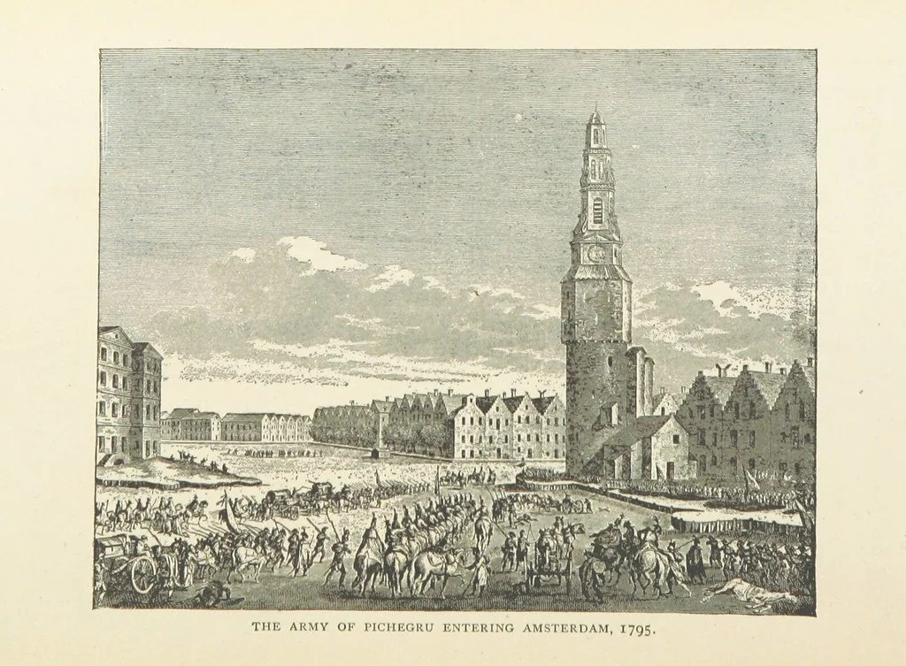 An illustration from The History of the French Revolution, 1789 to 1795; or a country without a God, 1890, leaf 703