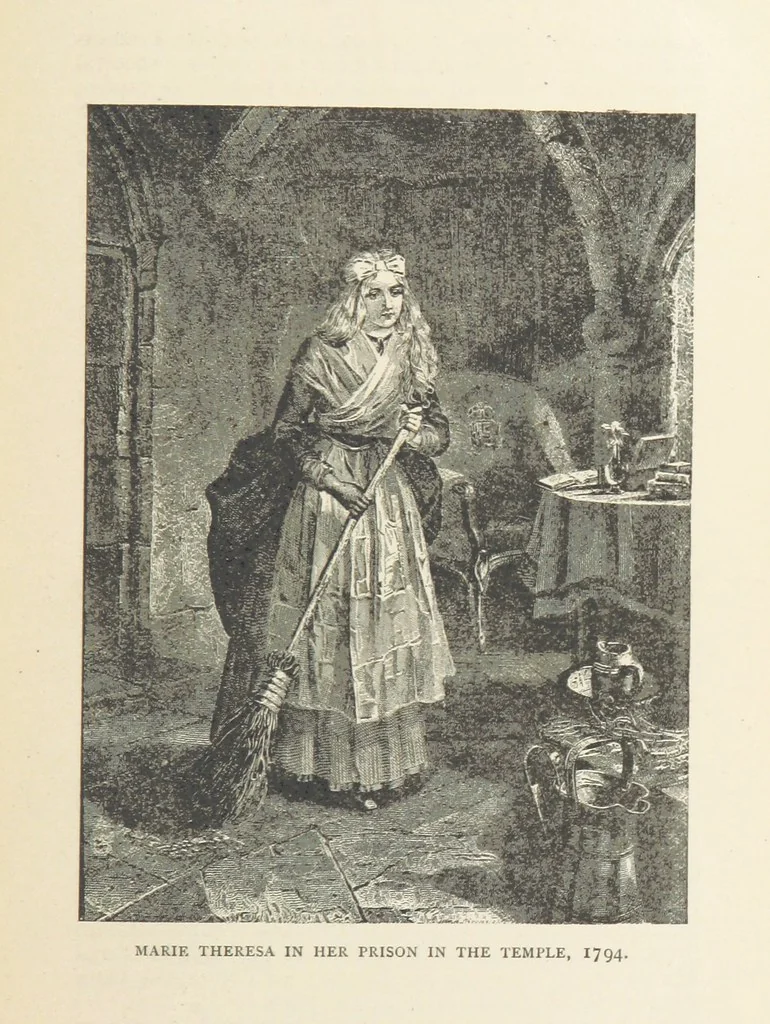 An illustration from The History of the French Revolution, 1789 to 1795; or a country without a God, 1890, leaf 713