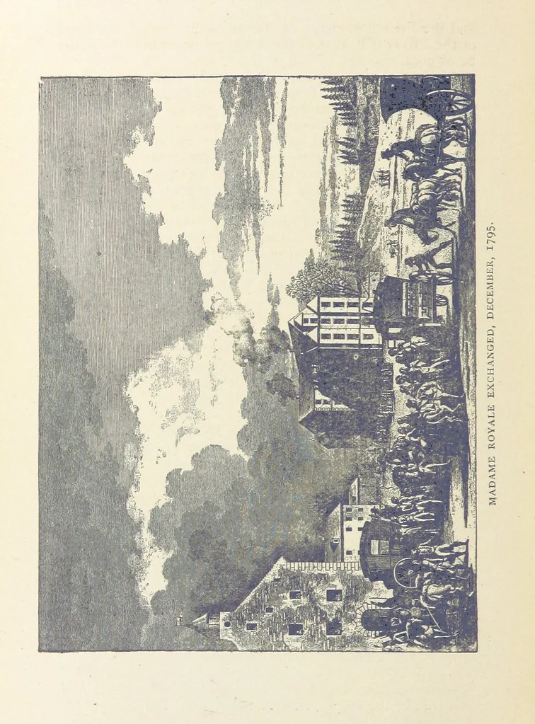 An illustration from The History of the French Revolution, 1789 to 1795; or a country without a God, 1890, leaf 716