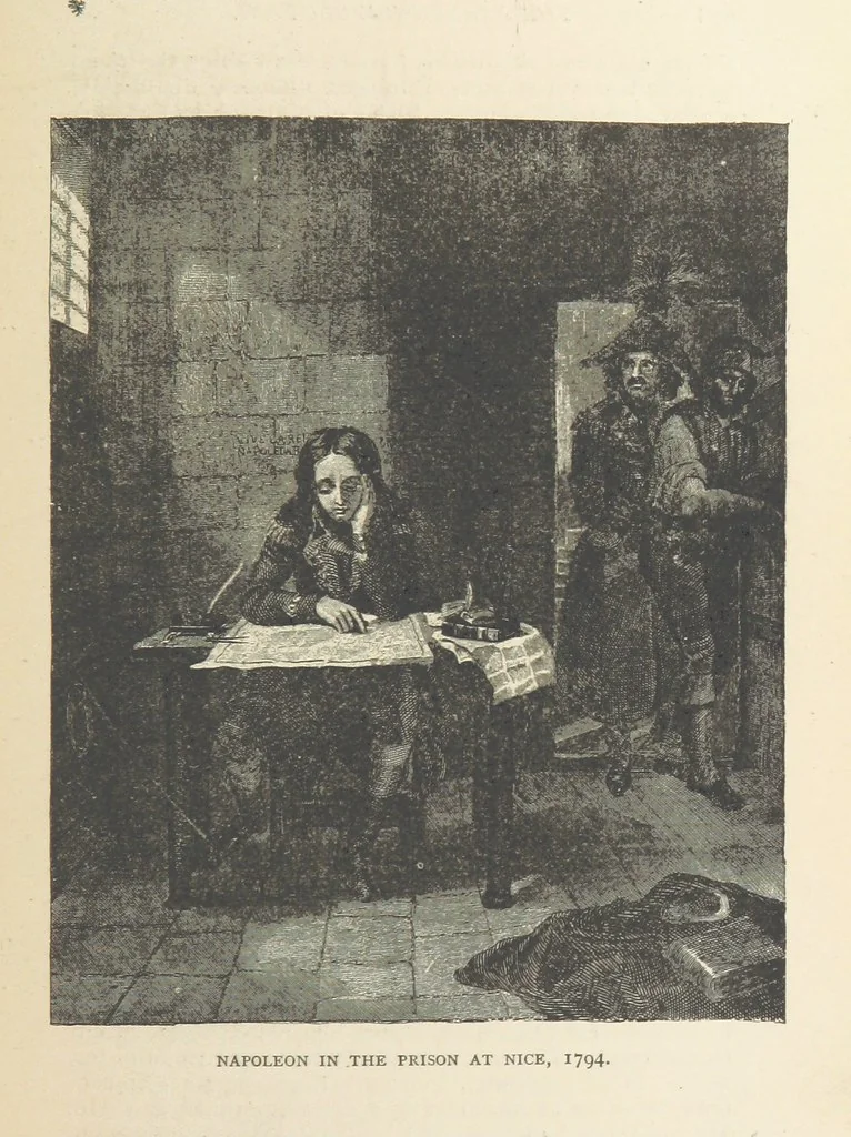 An illustration from The History of the French Revolution, 1789 to 1795; or a country without a God, 1890, leaf 737