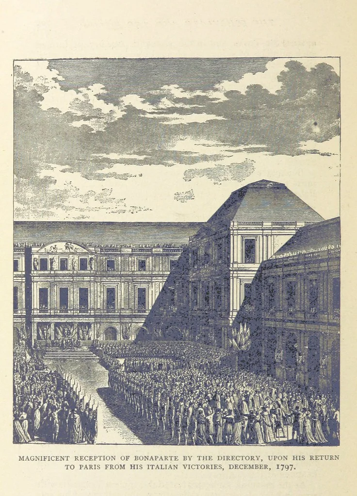 An illustration from The History of the French Revolution, 1789 to 1795; or a country without a God, 1890, leaf 748