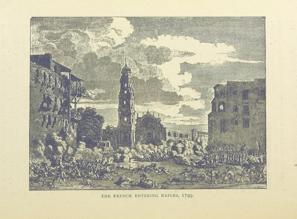 An illustration from The History of the French Revolution, 1789 to 1795; or a country without a God, 1890, leaf 754
