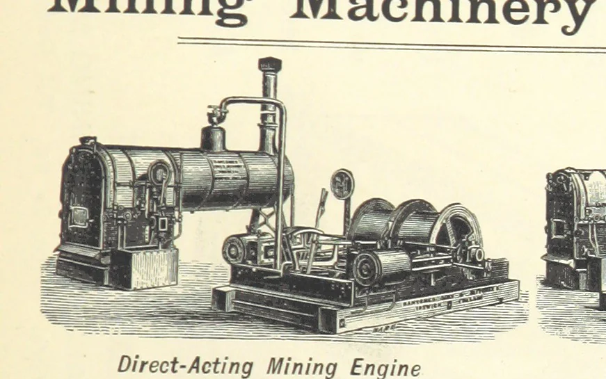 An illustration from Notes on the Treatment of Gold Ores, 1889, leaf 225