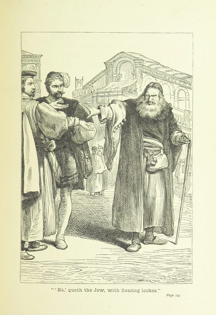 An illustration from Old English ballads. A collection of favourite ballads of the olden time, etc, 1888, leaf 153