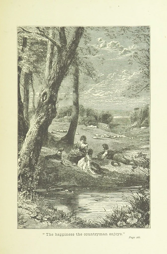 An illustration from Old English ballads. A collection of favourite ballads of the olden time, etc, 1888, leaf 273