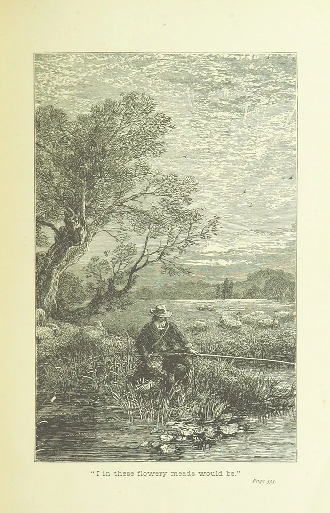 An illustration from Old English ballads. A collection of favourite ballads of the olden time, etc, 1888, leaf 341