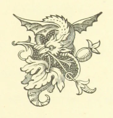 An illustration from Love and Chivalry. [Poems, 1875, leaf 11
