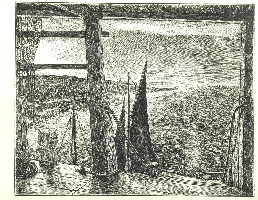 An illustration from Art and Nature Sonnets. [With illustrations, 1911, leaf 112