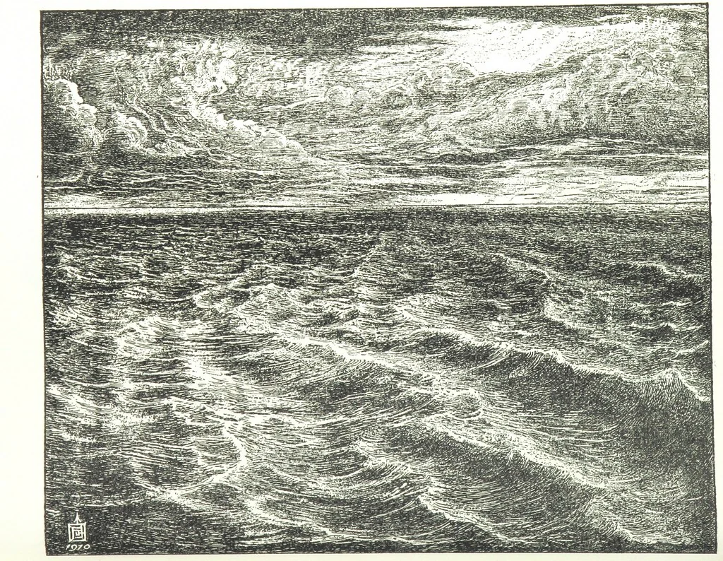 An illustration from Art and Nature Sonnets. [With illustrations, 1911, leaf 124