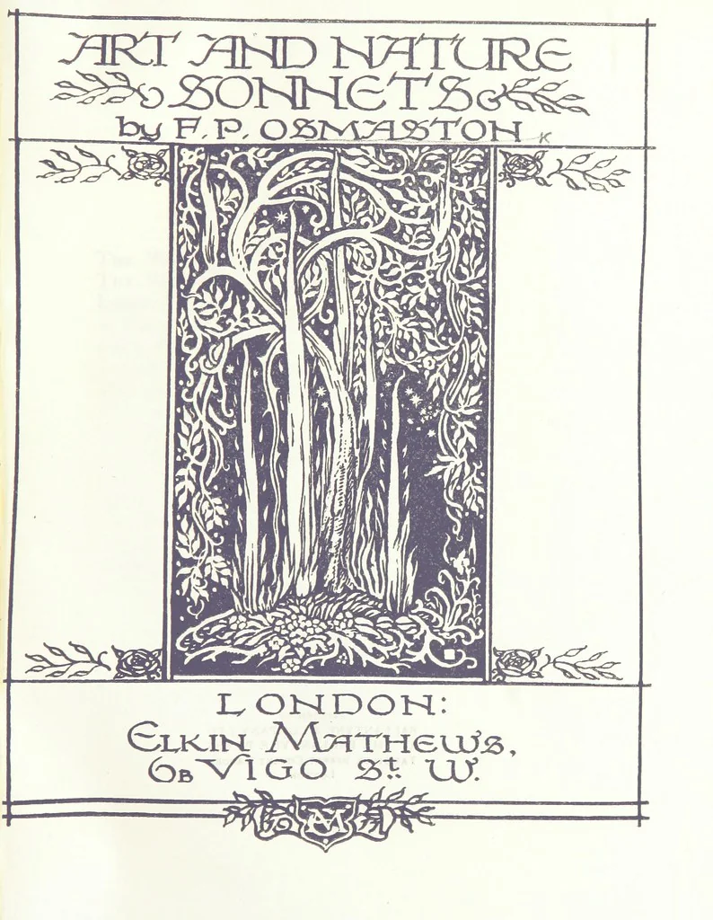 An illustration from Art and Nature Sonnets. [With illustrations, 1911, leaf 13