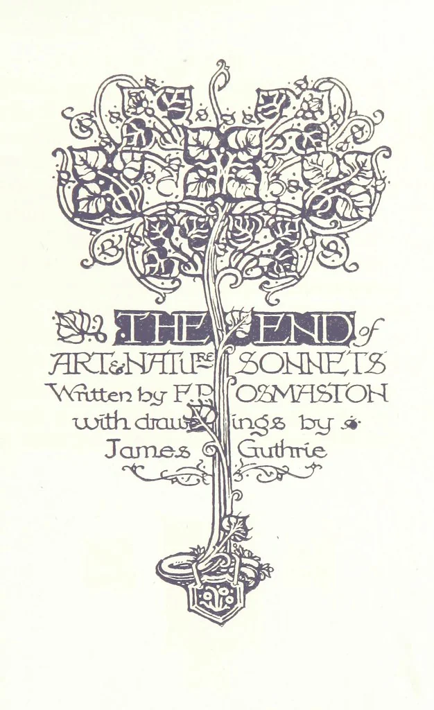 An illustration from Art and Nature Sonnets. [With illustrations, 1911, leaf 165