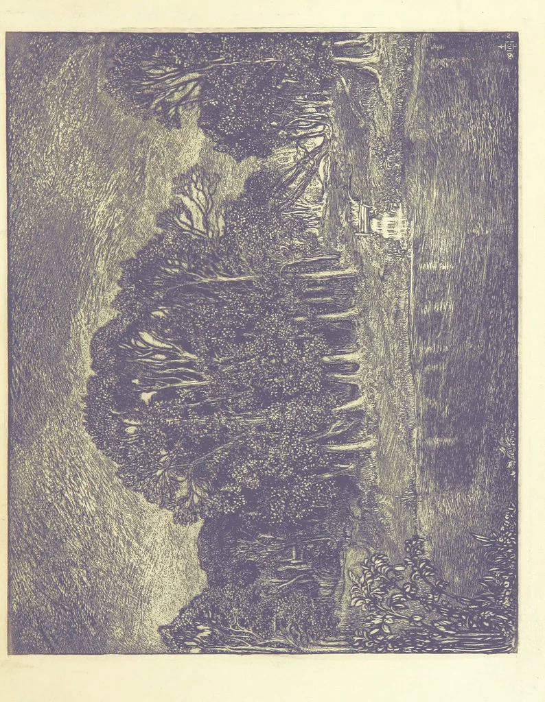 An illustration from Art and Nature Sonnets. [With illustrations, 1911, leaf 57