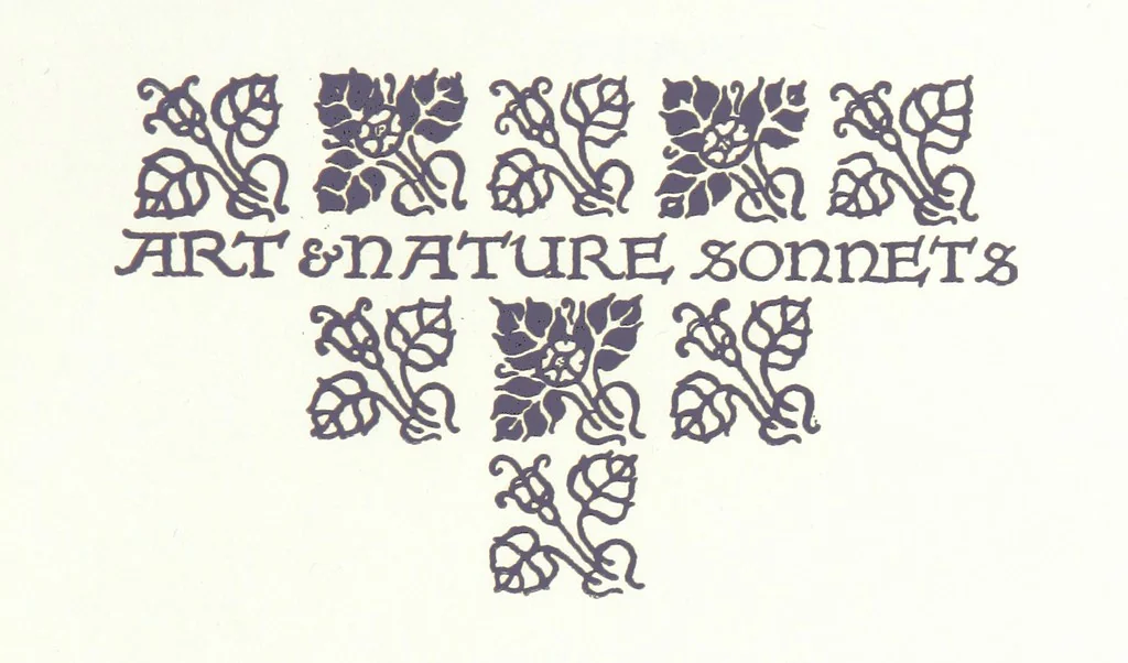 An illustration from Art and Nature Sonnets. [With illustrations, 1911, leaf 7
