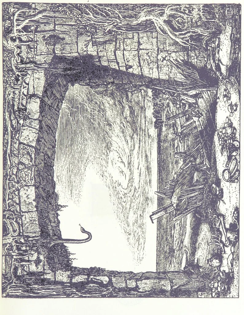An illustration from Art and Nature Sonnets. [With illustrations, 1911, leaf 97