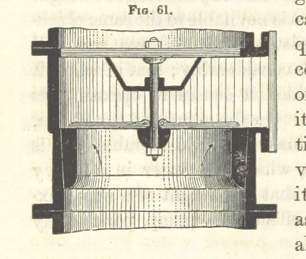 An illustration from A Treatise on Metallurgy; comprising mining, and general and particular metallurgical operations, etc, 1852, leaf 134