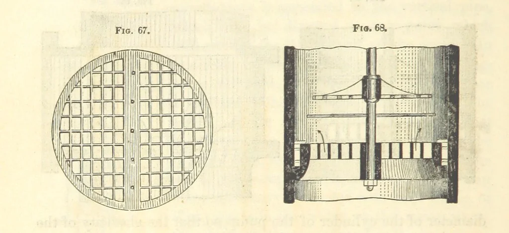 An illustration from A Treatise on Metallurgy; comprising mining, and general and particular metallurgical operations, etc, 1852, leaf 138