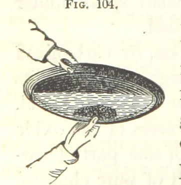 An illustration from A Treatise on Metallurgy; comprising mining, and general and particular metallurgical operations, etc, 1852, leaf 208