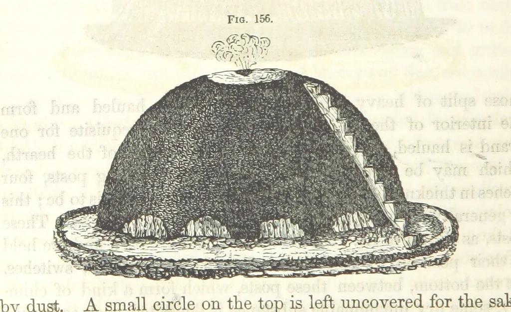 An illustration from A Treatise on Metallurgy; comprising mining, and general and particular metallurgical operations, etc, 1852, leaf 364