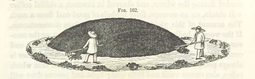 An illustration from A Treatise on Metallurgy; comprising mining, and general and particular metallurgical operations, etc, 1852, leaf 369