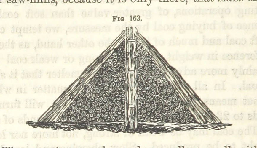 An illustration from A Treatise on Metallurgy; comprising mining, and general and particular metallurgical operations, etc, 1852, leaf 372