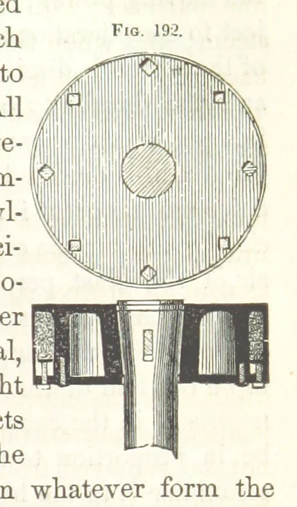 An illustration from A Treatise on Metallurgy; comprising mining, and general and particular metallurgical operations, etc, 1852, leaf 417