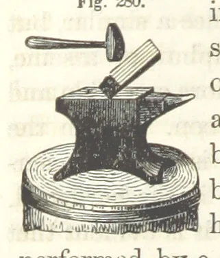 An illustration from A Treatise on Metallurgy; comprising mining, and general and particular metallurgical operations, etc, 1852, leaf 594