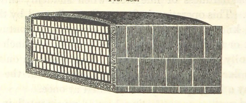 An illustration from A Treatise on Metallurgy; comprising mining, and general and particular metallurgical operations, etc, 1852, leaf 600