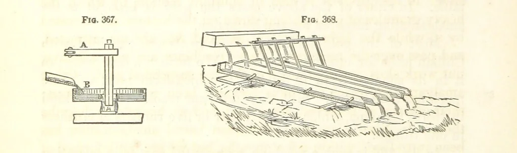 An illustration from A Treatise on Metallurgy; comprising mining, and general and particular metallurgical operations, etc, 1852, leaf 718