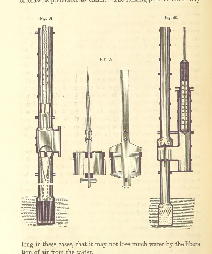 An illustration from A Treatise on Metallurgy; comprising mining, and general and particular metallurgical operations, etc, 1880, leaf 156