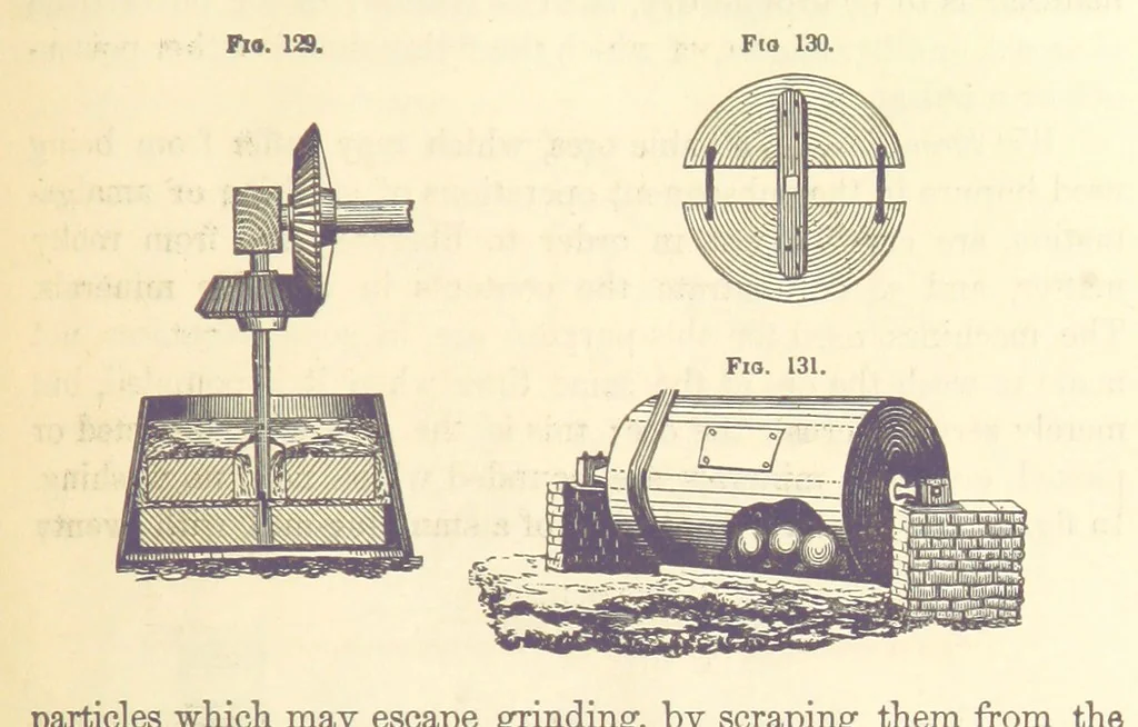 An illustration from A Treatise on Metallurgy; comprising mining, and general and particular metallurgical operations, etc, 1880, leaf 275