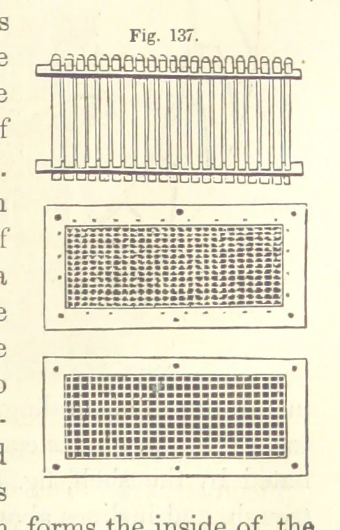 An illustration from A Treatise on Metallurgy; comprising mining, and general and particular metallurgical operations, etc, 1880, leaf 285