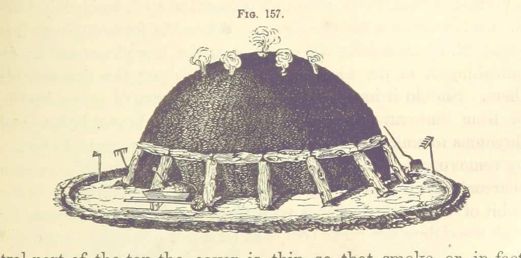 An illustration from A Treatise on Metallurgy; comprising mining, and general and particular metallurgical operations, etc, 1880, leaf 363