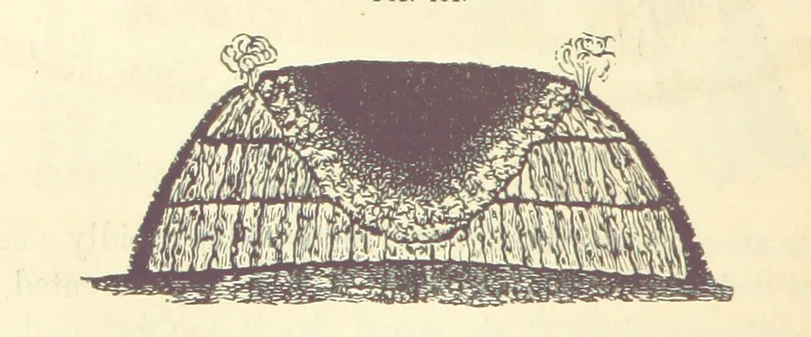 An illustration from A Treatise on Metallurgy; comprising mining, and general and particular metallurgical operations, etc, 1880, leaf 366