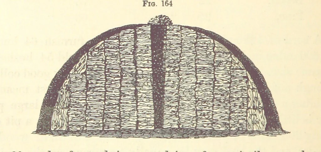 An illustration from A Treatise on Metallurgy; comprising mining, and general and particular metallurgical operations, etc, 1880, leaf 370