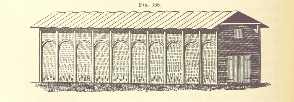An illustration from A Treatise on Metallurgy; comprising mining, and general and particular metallurgical operations, etc, 1880, leaf 372