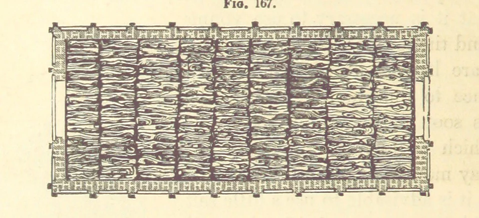 An illustration from A Treatise on Metallurgy; comprising mining, and general and particular metallurgical operations, etc, 1880, leaf 374