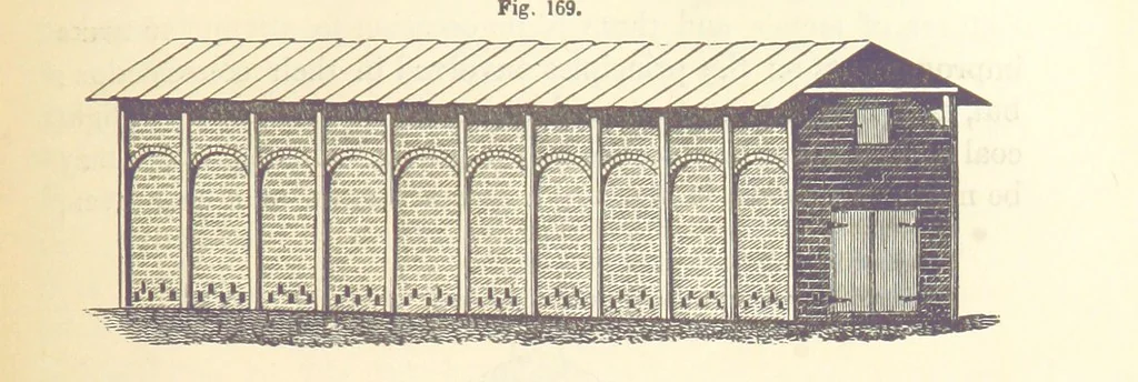An illustration from A Treatise on Metallurgy; comprising mining, and general and particular metallurgical operations, etc, 1880, leaf 375