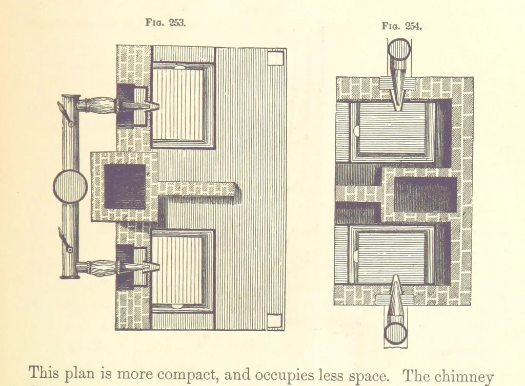 An illustration from A Treatise on Metallurgy; comprising mining, and general and particular metallurgical operations, etc, 1880, leaf 555