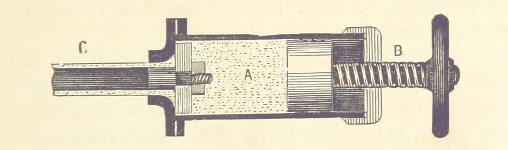 An illustration from A Treatise on Metallurgy; comprising mining, and general and particular metallurgical operations, etc, 1880, leaf 685