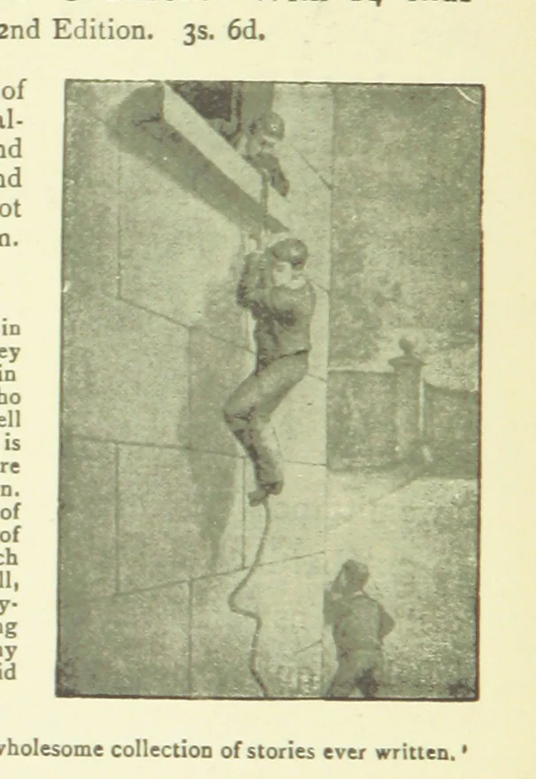 An illustration from Friend or Fortune? The story of a strange year, etc, 1897, leaf 258